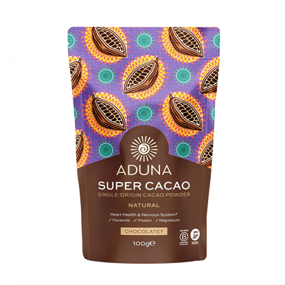 Super Cacao Single-Origin Cacao Powder Natural 100g
