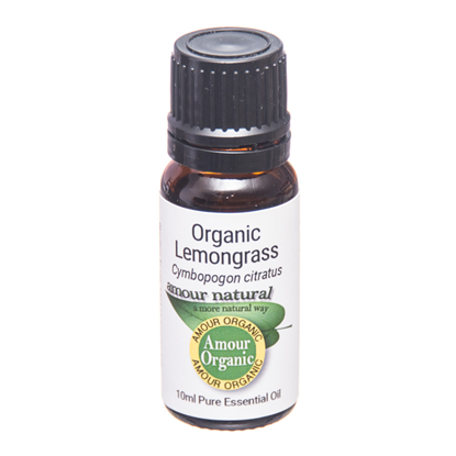 Organic Lemongrass Pure Essential Oil 10ml