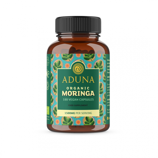 Organic Moringa Capsules 180s