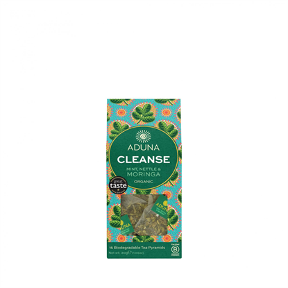 Cleanse Mint, Nettle & Moringa Organic 15 Tea Pyramids