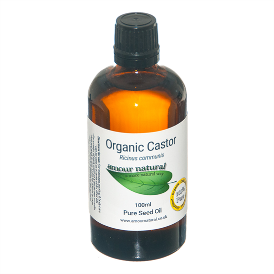 Organic Castor Pure Seed Oil 100ml