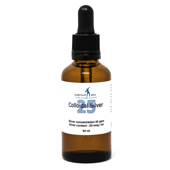 Colloidal Silver 25ppm 50ml Dropper