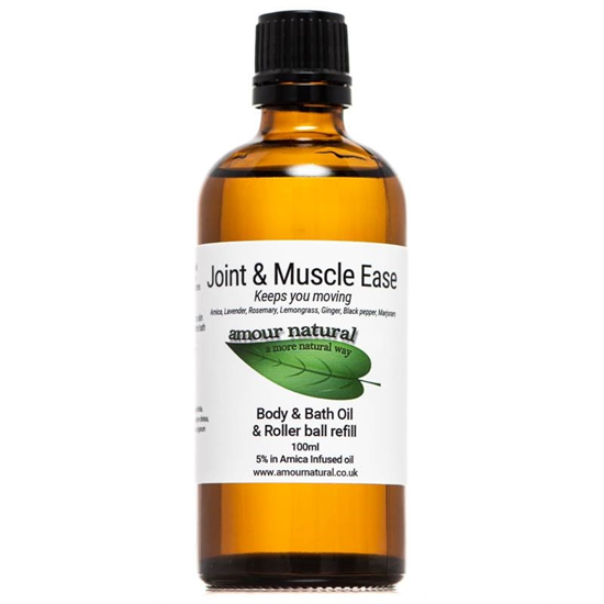 Joint & Muscle Ease Body & Bath Oil & Roller Ball Refill 100ml