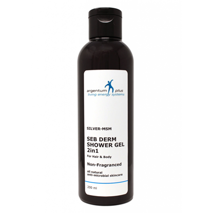 Silver-MSM Seb Derm Shower Gel 2in1 200ml