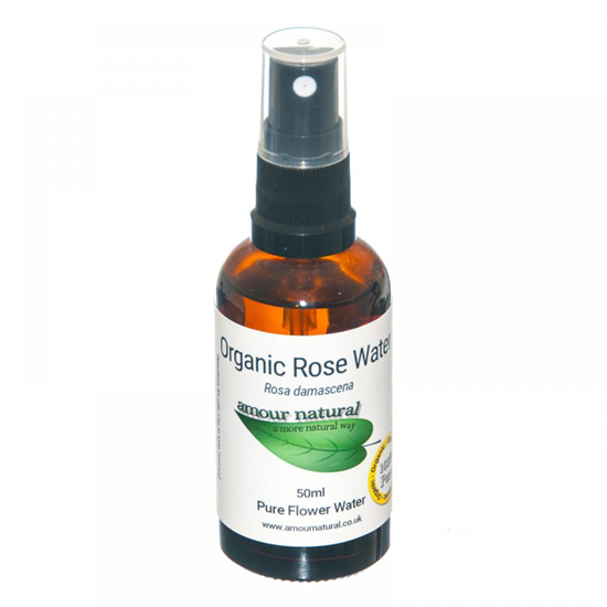 Organic Rose Water Pure Flower Water 50ml