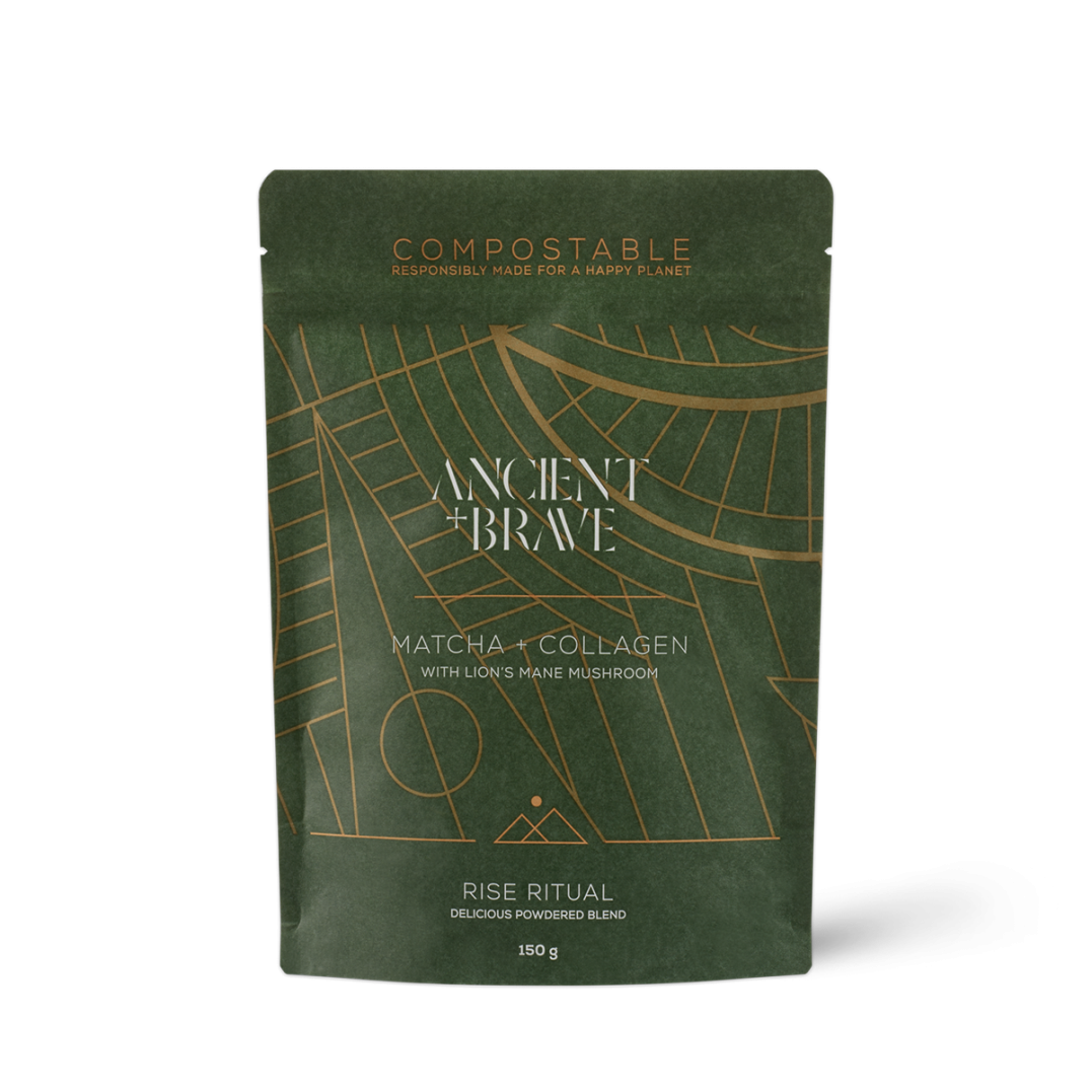 Matcha + Collagen with Lion's Mane Mushroom 150g POUCH