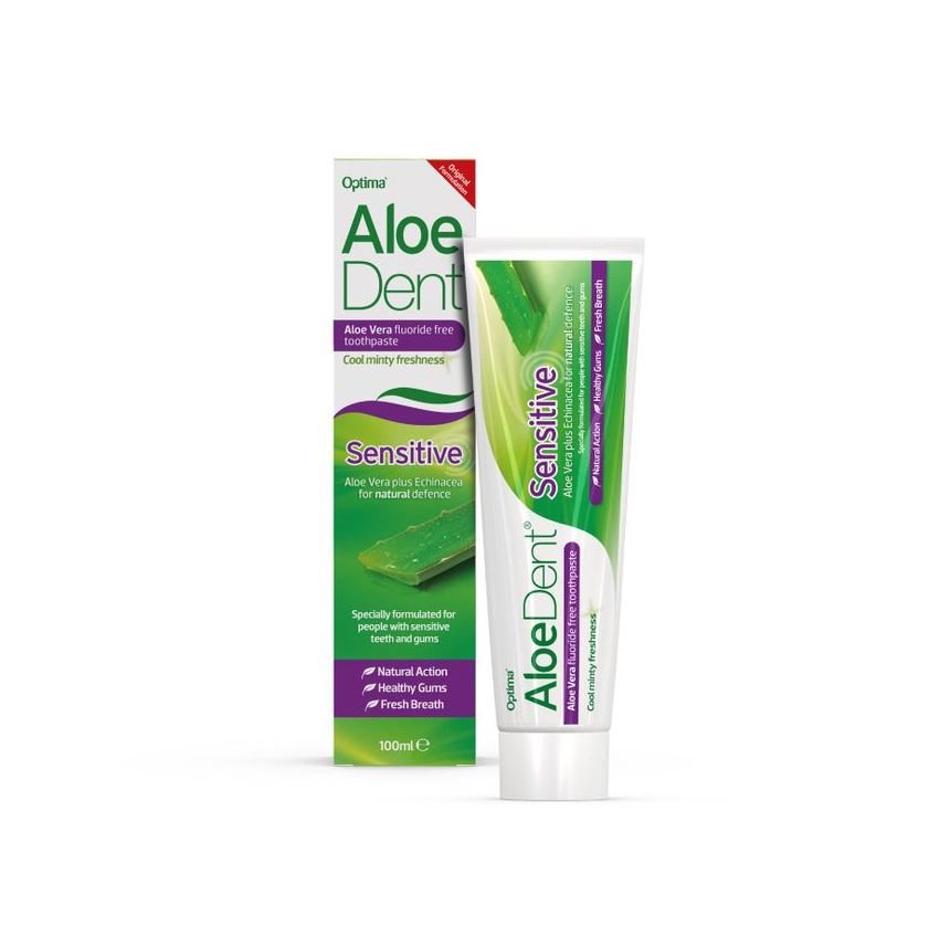 Aloe Vera Fluoride Free Toothpaste Sensitive 100ml