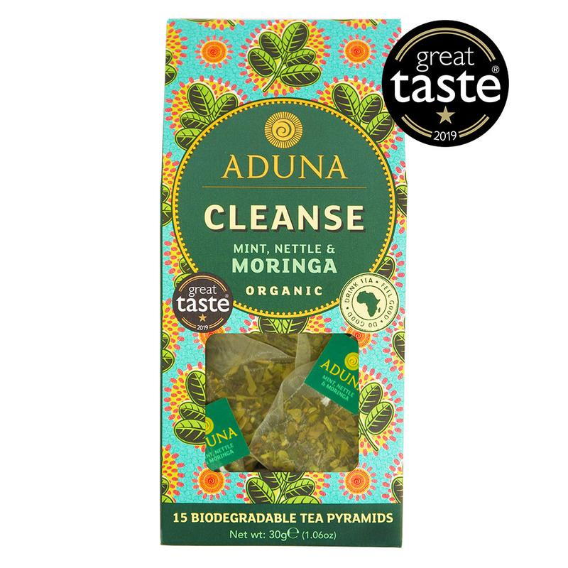 Cleanse Mint, Nettle & Moringa Organic 15 Tea Pyramids