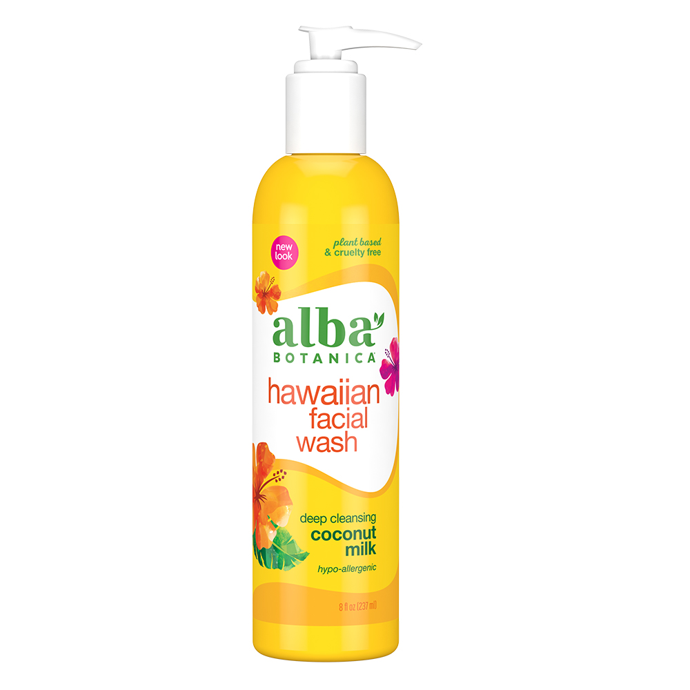 Hawaiian Facial Wash Coconut Milk 237ml