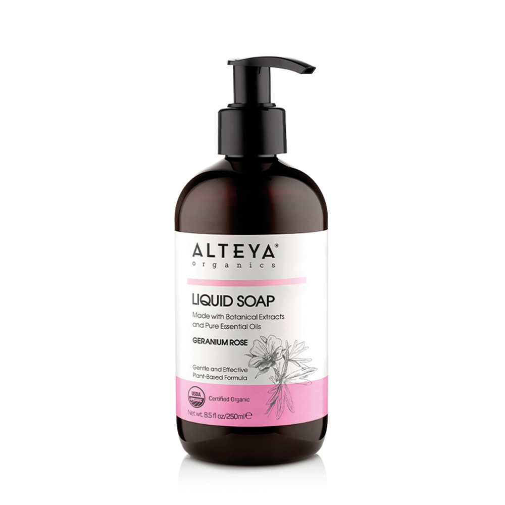 Liquid Soap Geranium Rose 250ml