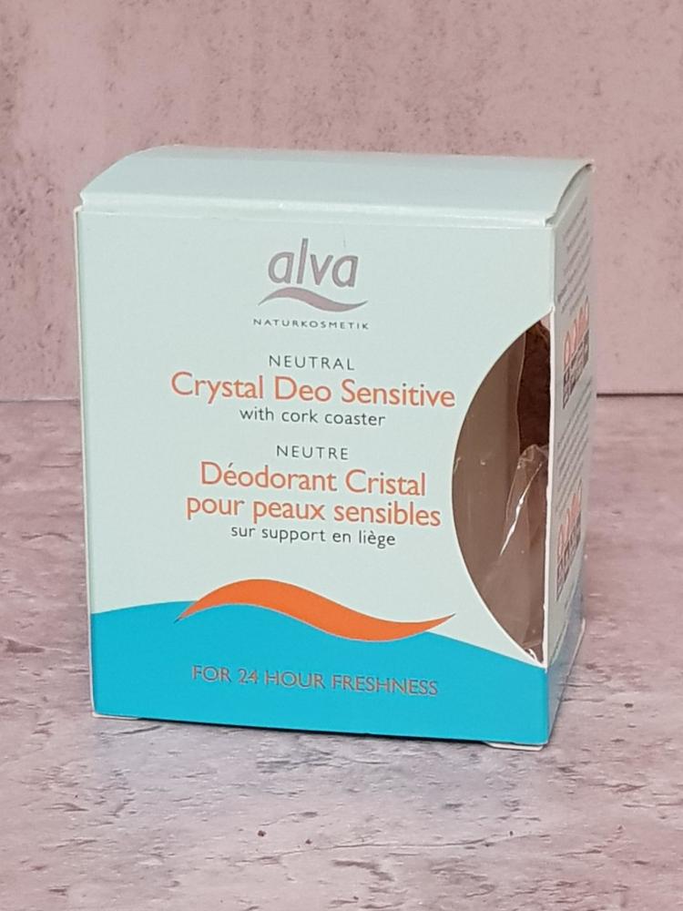 Crystal Deo Sensitive Cork Coaster 100g