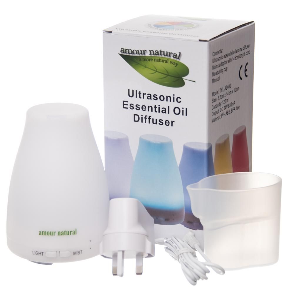 Ultrasonic Essential Oil Diffuser (Colour Changing)