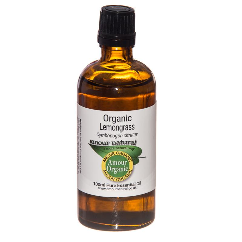 Organic Lemongrass Essential Oil 100ml