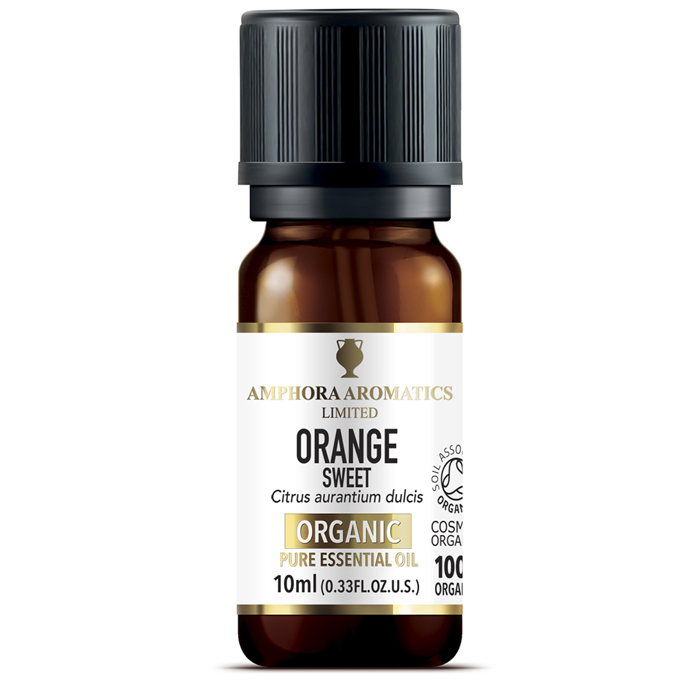 Orange Sweet Organic Pure Essential Oil 10ml