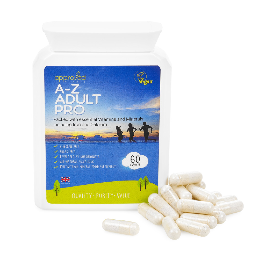 A-Z Adult Pro Vegan Multivitamin 60's