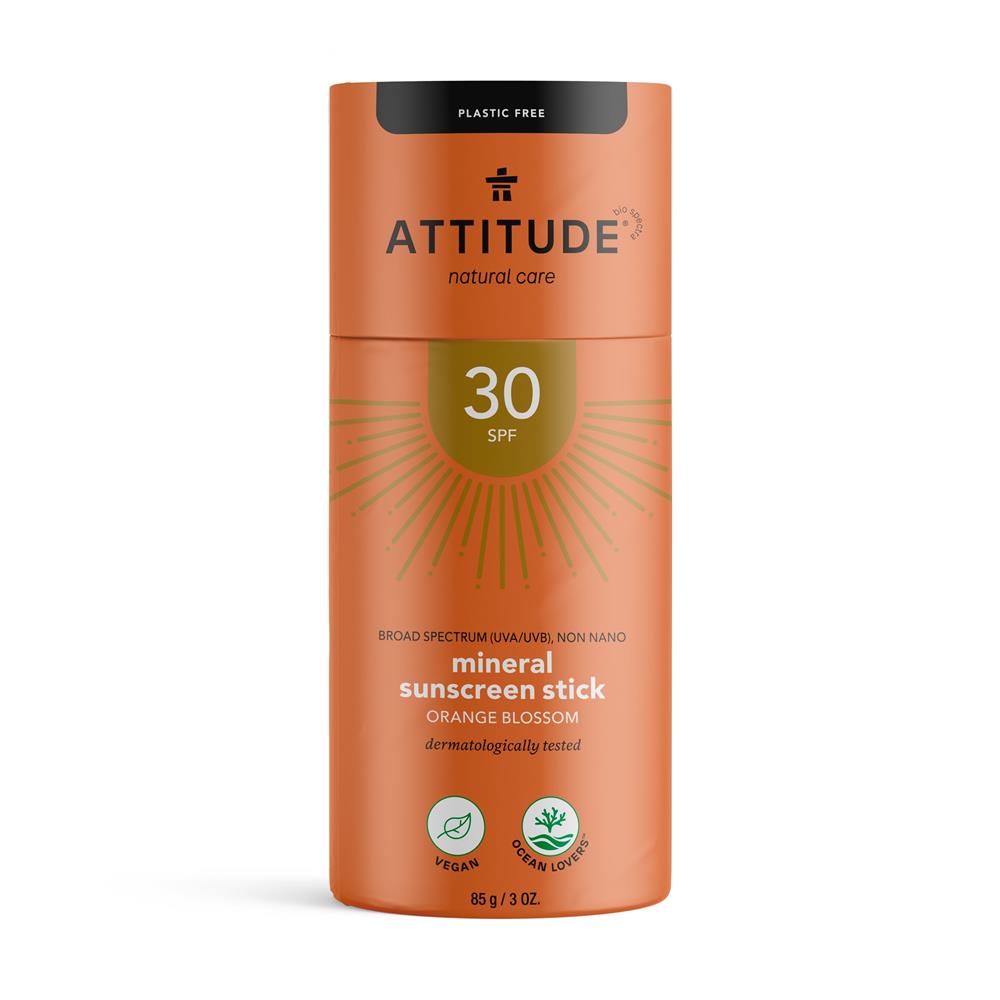 30 SPF Mineral Sunscreen Stick Orange Blossom 85g
