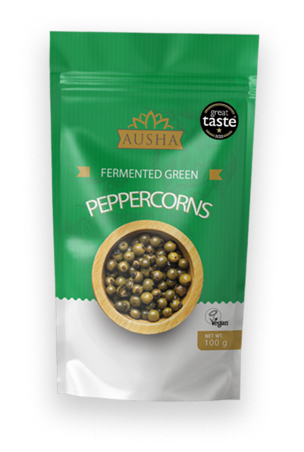 Fermented Green Peppercorns 100g