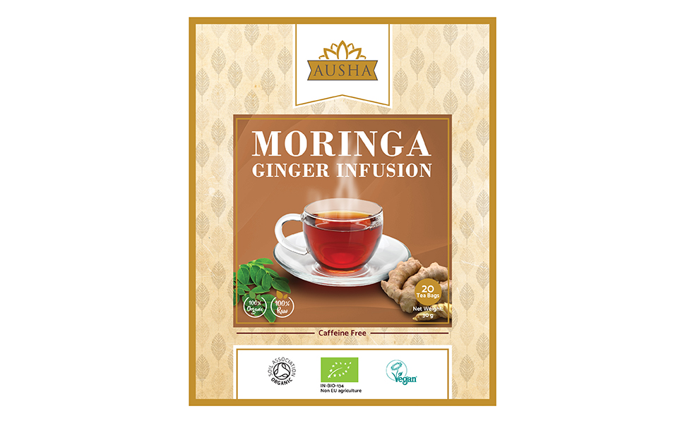 Moringa Ginger Tea 20 Bags