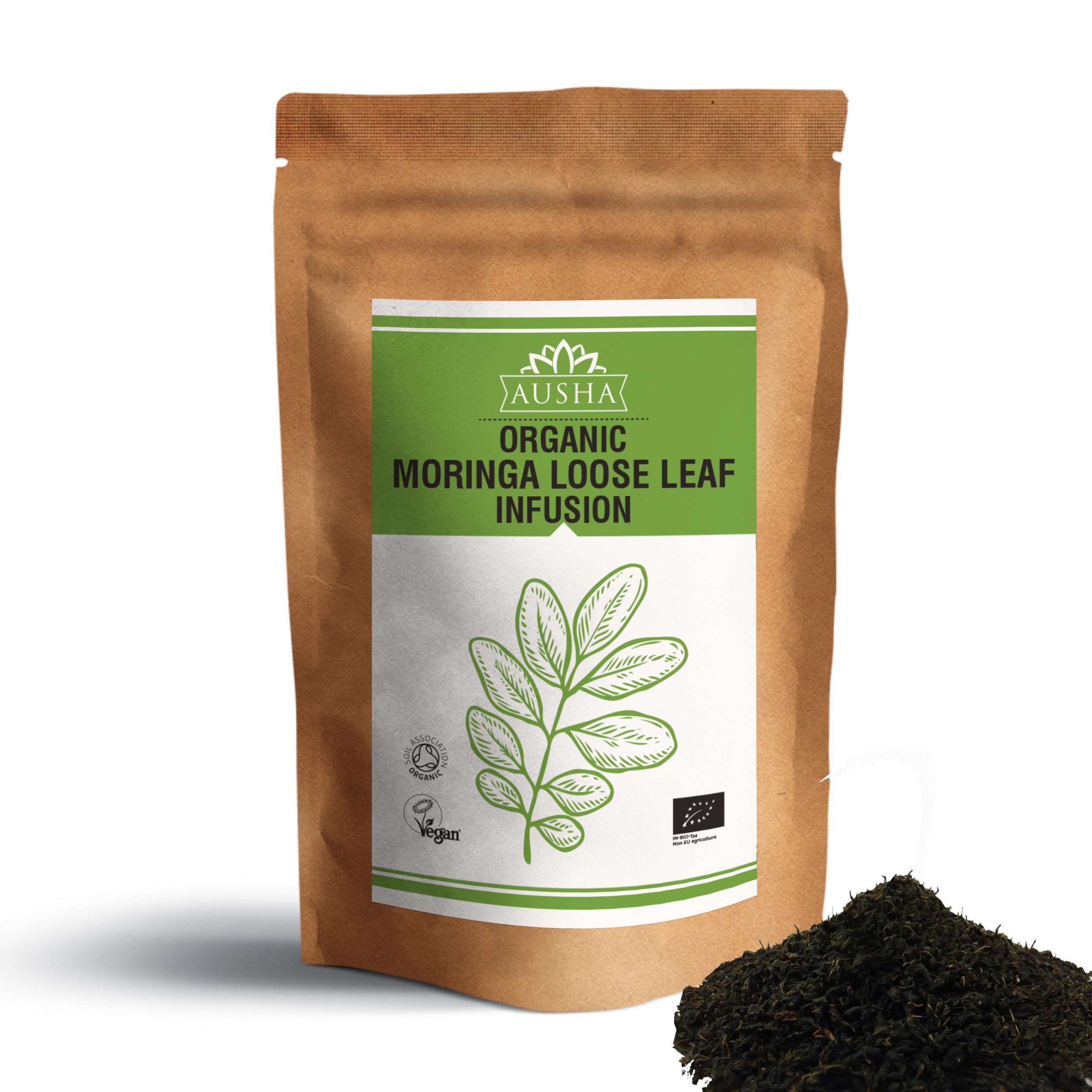 Organic Moringa Loose Leaf Infusion 100g