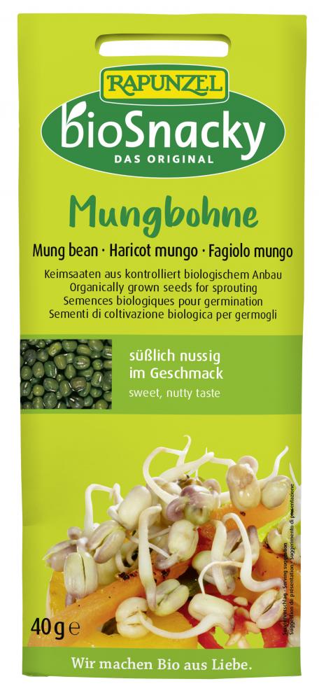 bioSnacky Mung Bean Sprouting Seeds 40g