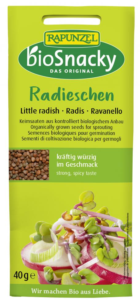 bioSnacky Little Radish Sprouting Seeds 40g