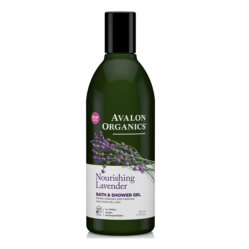 Nourishing Lavender Bath & Shower Gel 355ml