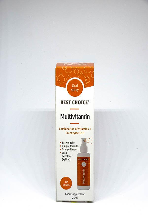 Multivitamin Oral Spray 25ml: The Natural Dispensary