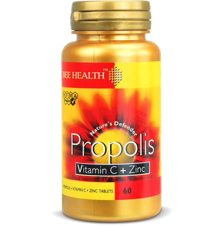 Propolis Vitamin C + Zinc Tablets 60's
