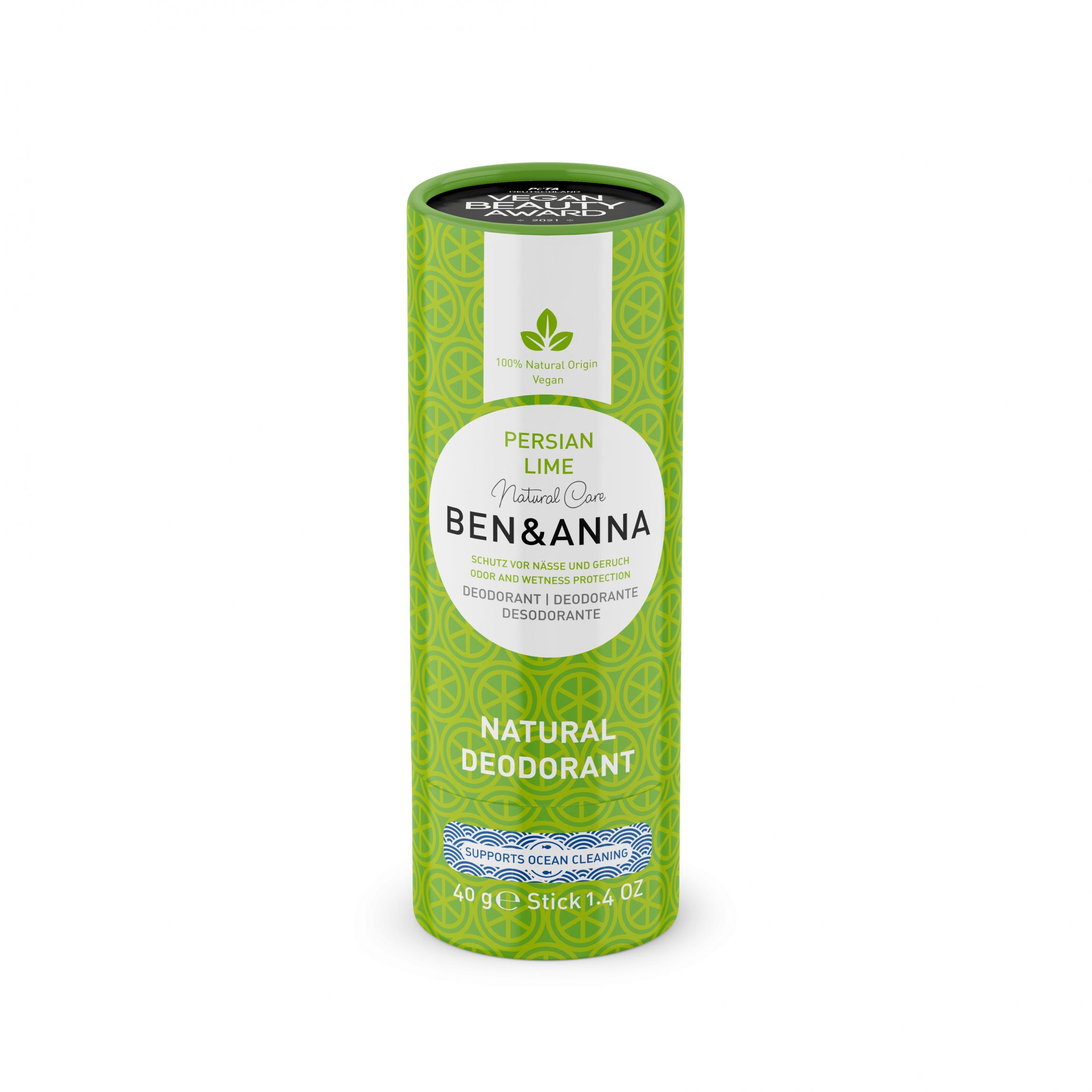 Natural Deodorant Persian Lime 40g