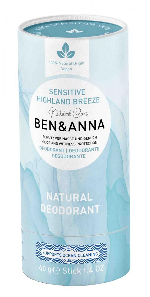 Natural Deodorant Sensitive Highland Breeze 40g