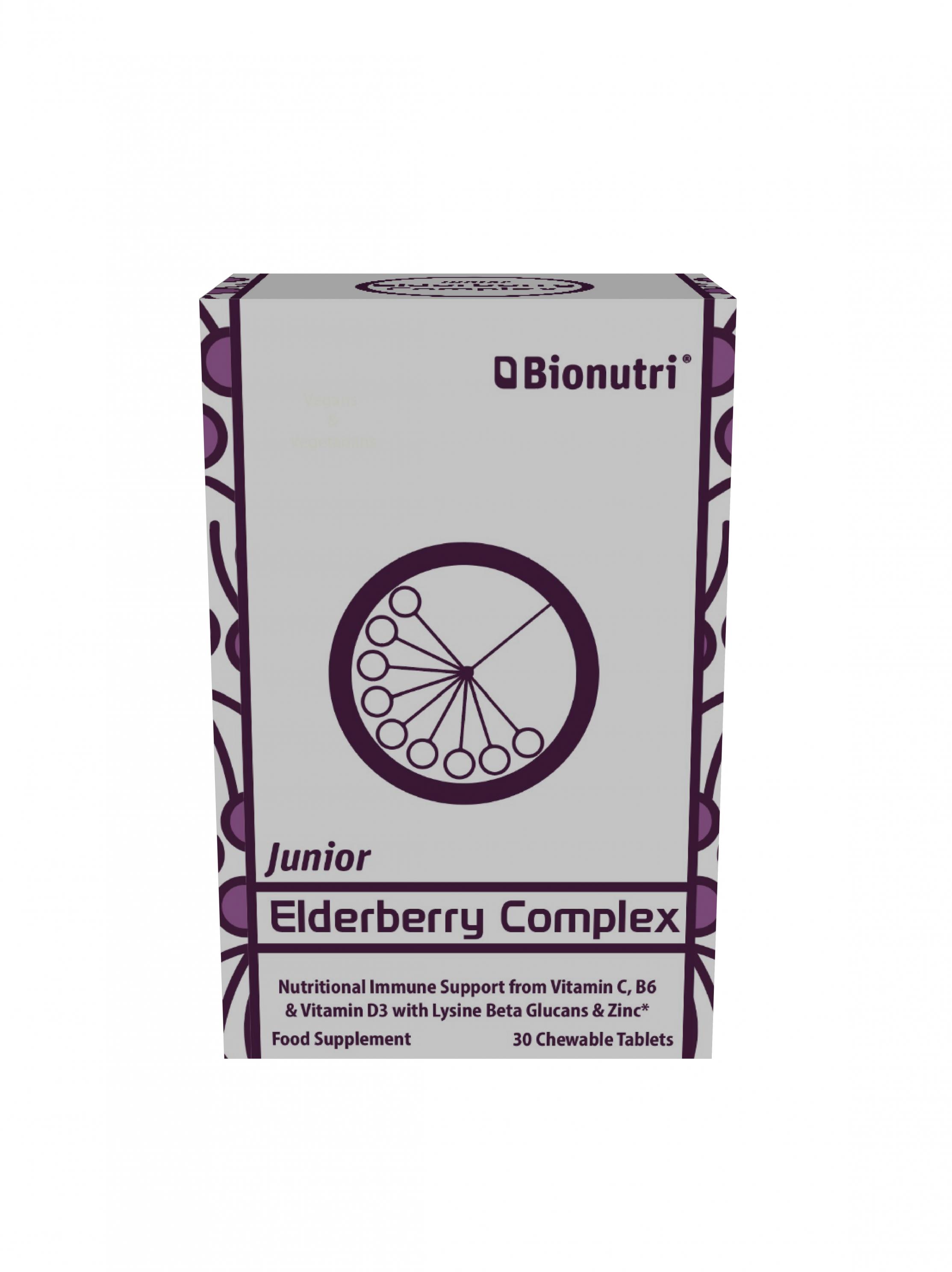 Junior Elderberry Complex (Chewable) 30's