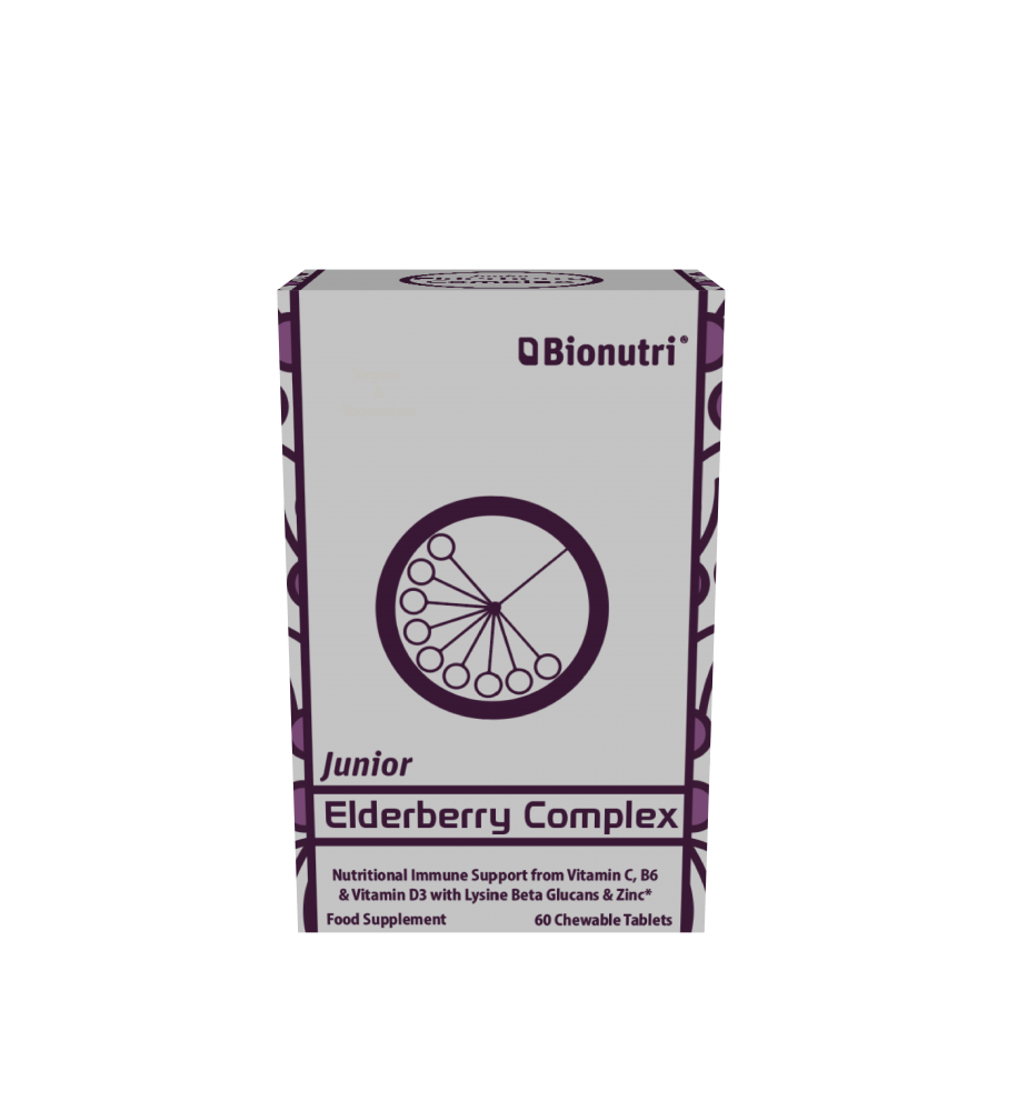 Junior Elderberry Complex (Chewable) 60's