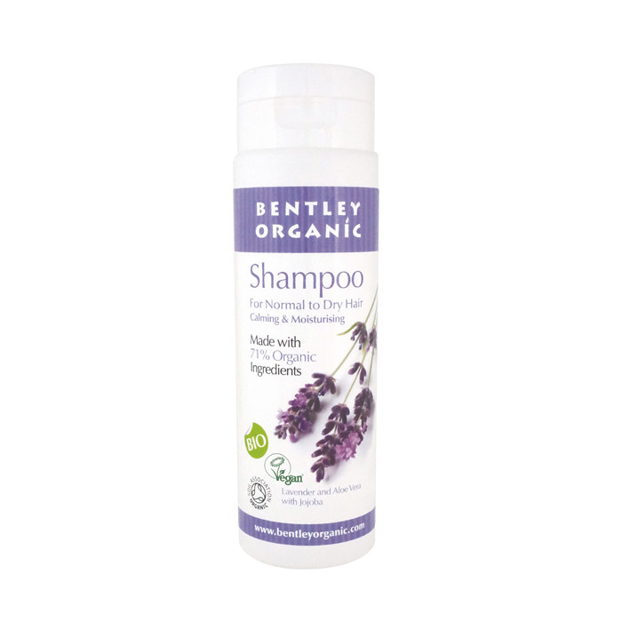 Shampoo for Normal to Dry Hair Calming & Moisturising Lavender, Aloe Vera & Jojoba 250ml
