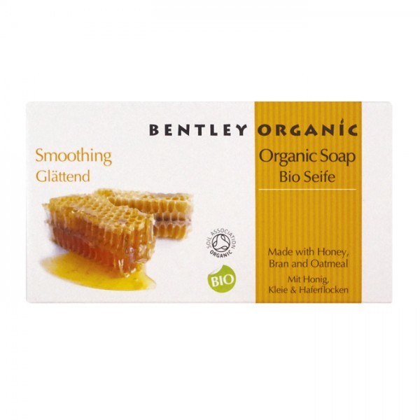 Smoothing Organic Soap with Honey, Bran and Oatmeal 150g