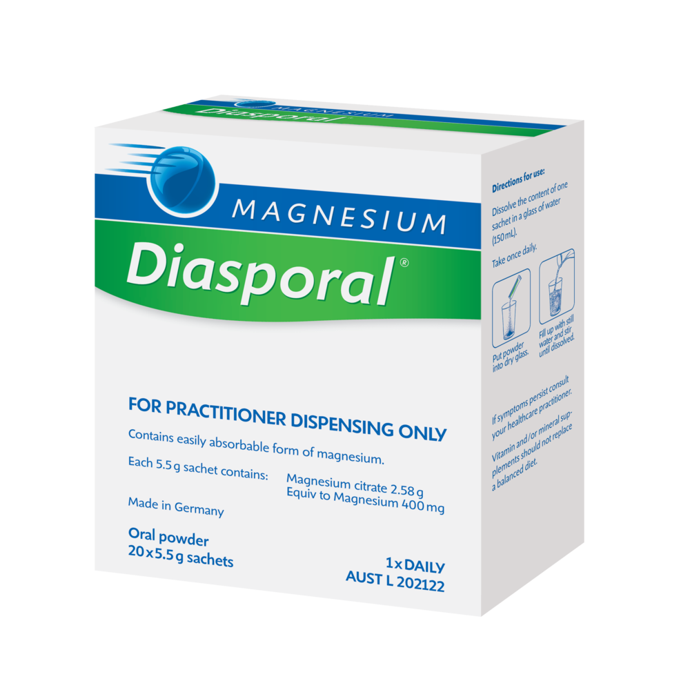 Magnesium Diasporal 20x5.5g Sachets