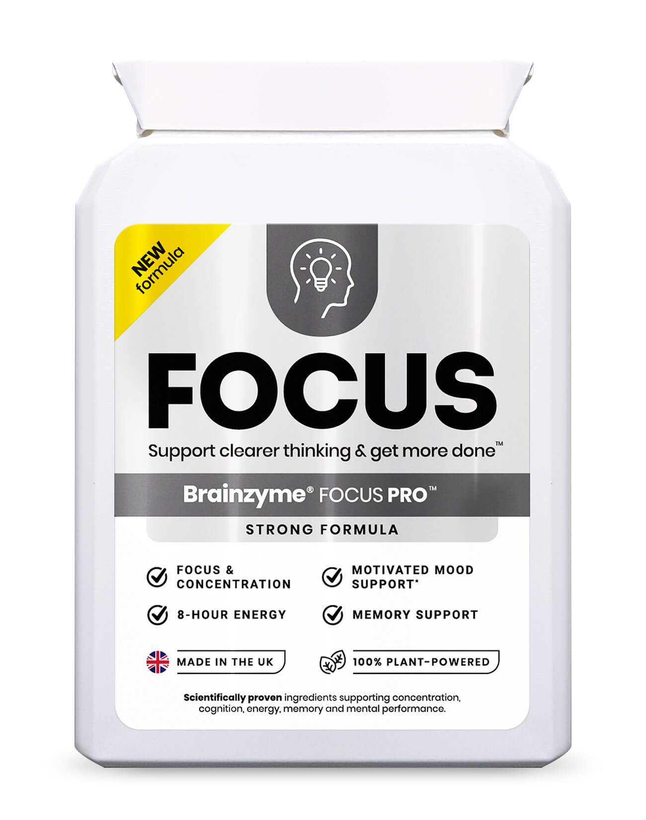 Brainzyme Focus Pro 30's (Single Pack)