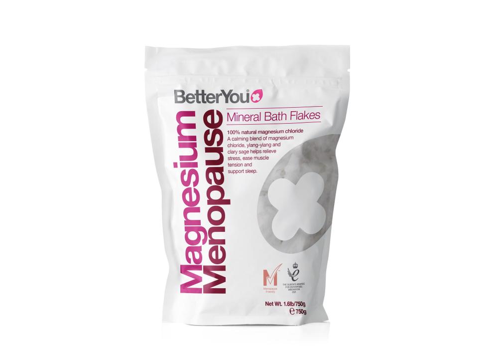Magnesium Menopause Mineral Bath Flakes 750g
