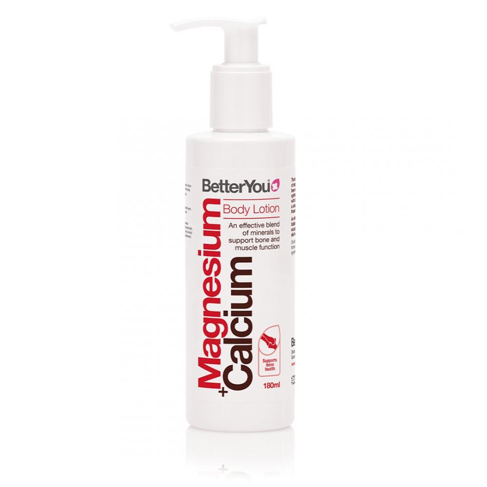 Magnesium + Calcium Body Lotion 180ml The Natural Dispensary
