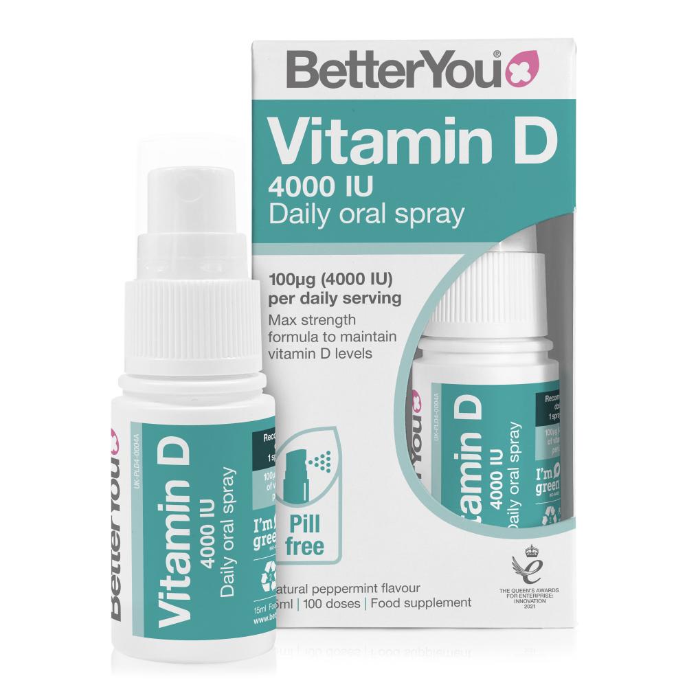 Vitamin D 4000iu Daily Oral Spray 15ml