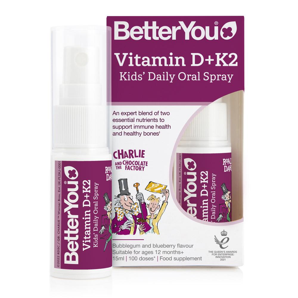 Vitamin D+K2 Kids' Daily Oral Spray 15ml
