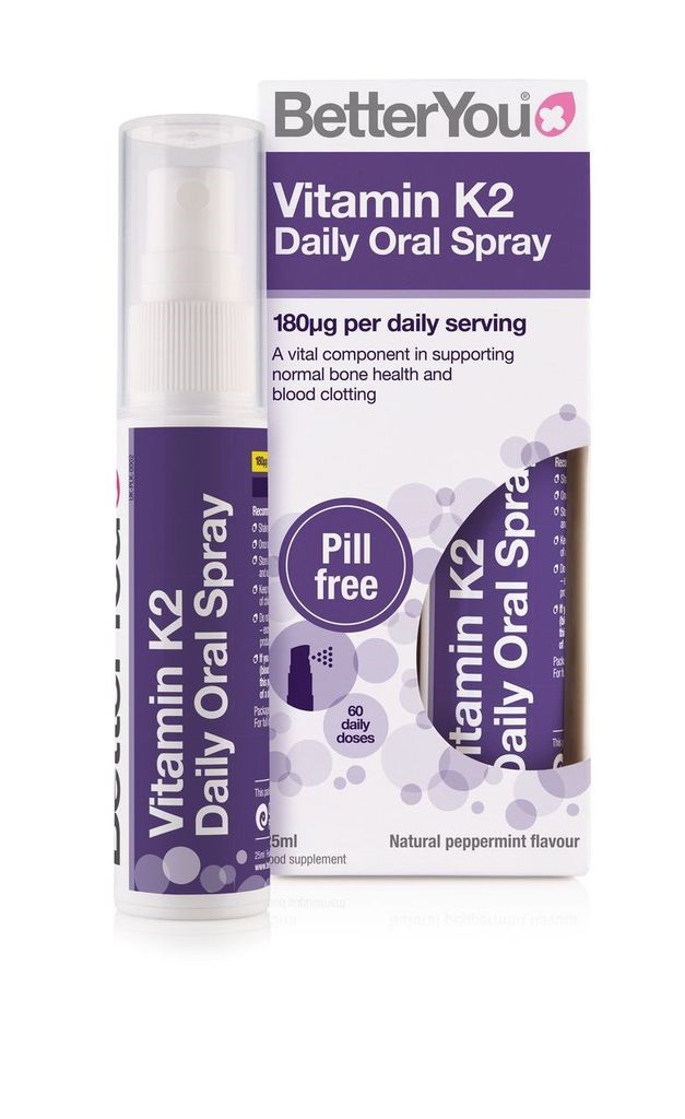 Vitamin K2 Daily Oral Spray 180ug 25ml