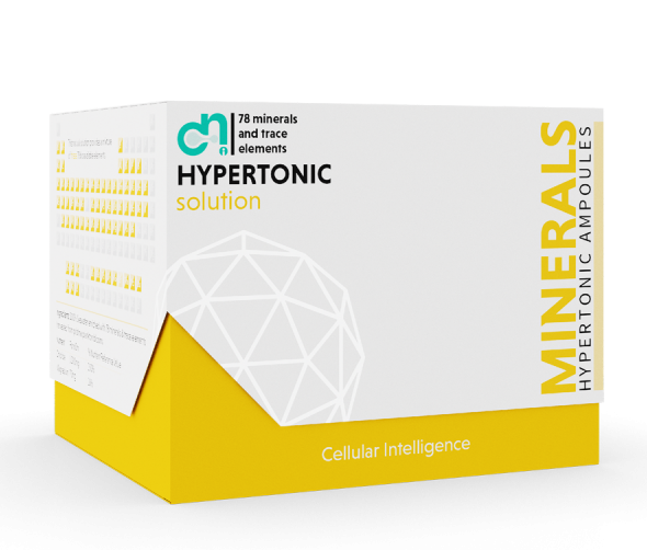 Hypertonic Solution Minerals Hypertonic Ampoules 30 x 10ml
