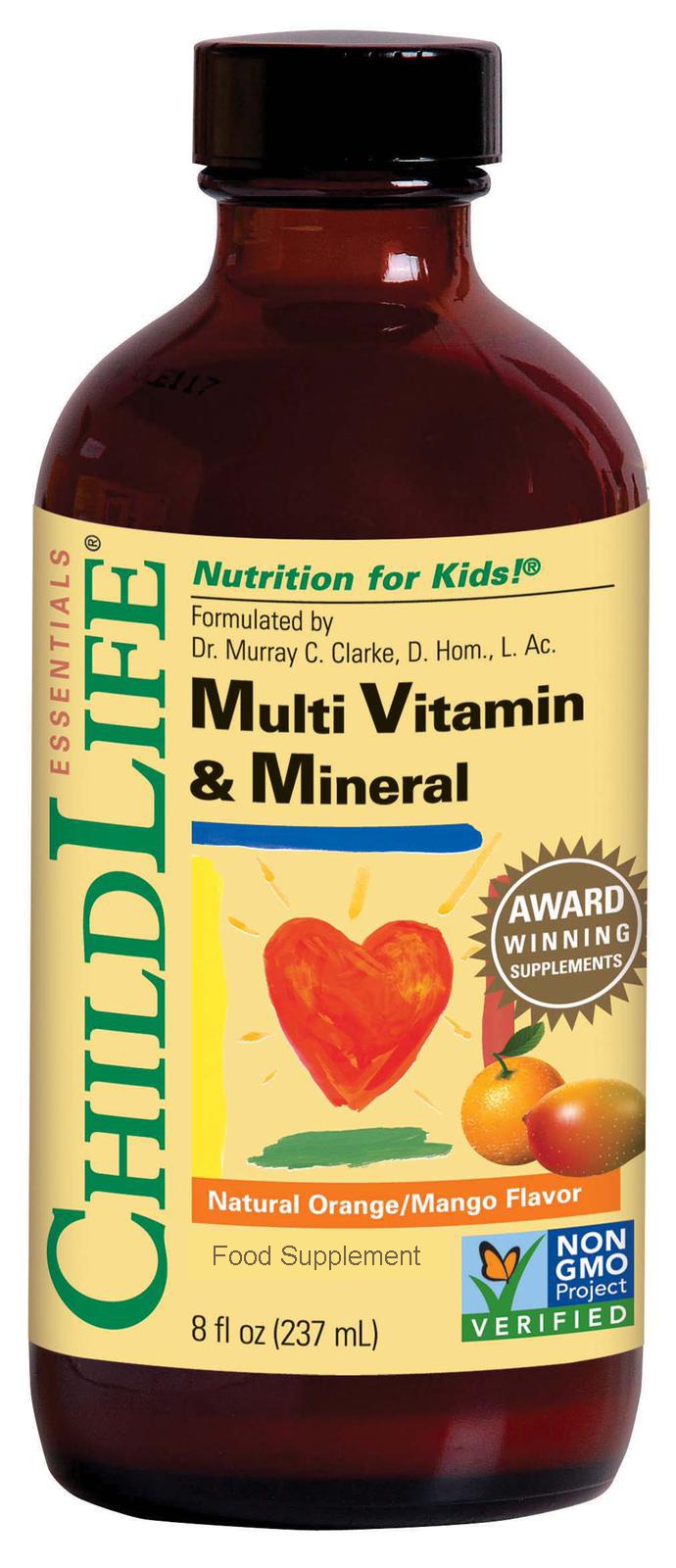 Multi <b>Vitamin</b> & <b>Mineral</b> 237ml: The Natural Dispensary.