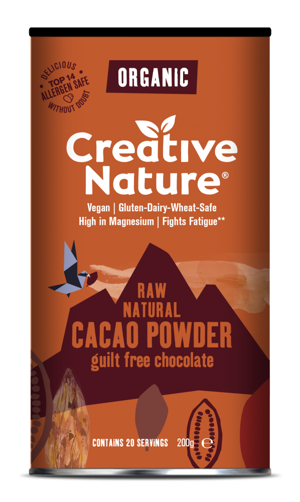 Raw Natural Cacao Powder (Organic) 200g