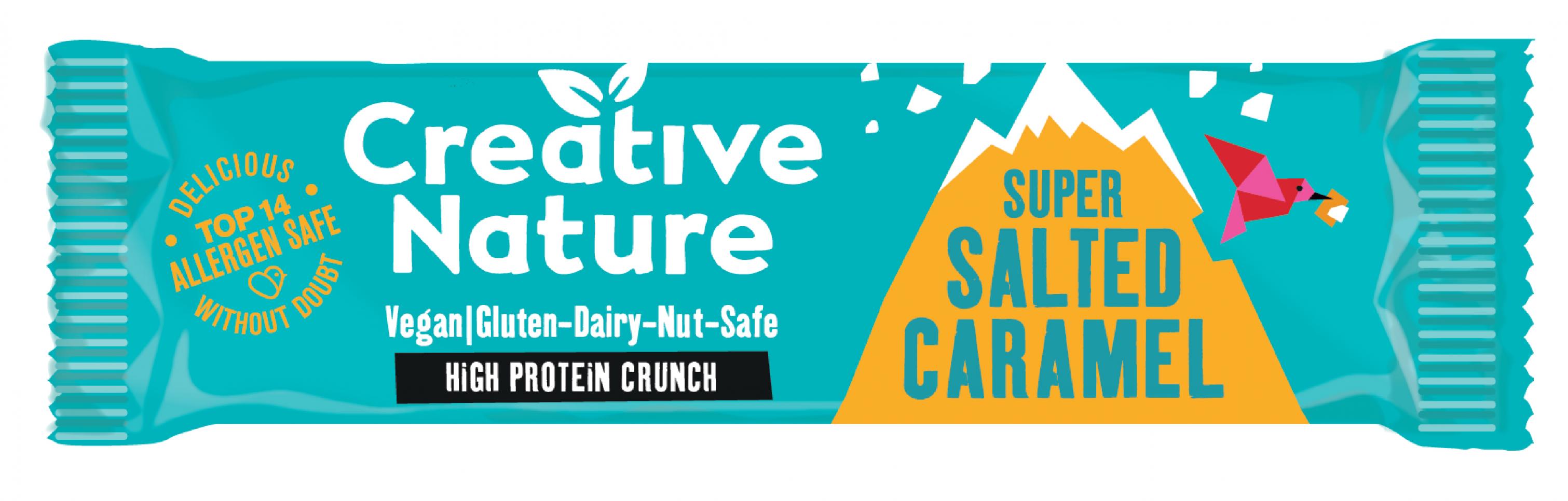 Super Salted Caramel Bar 40g x 16 CASE