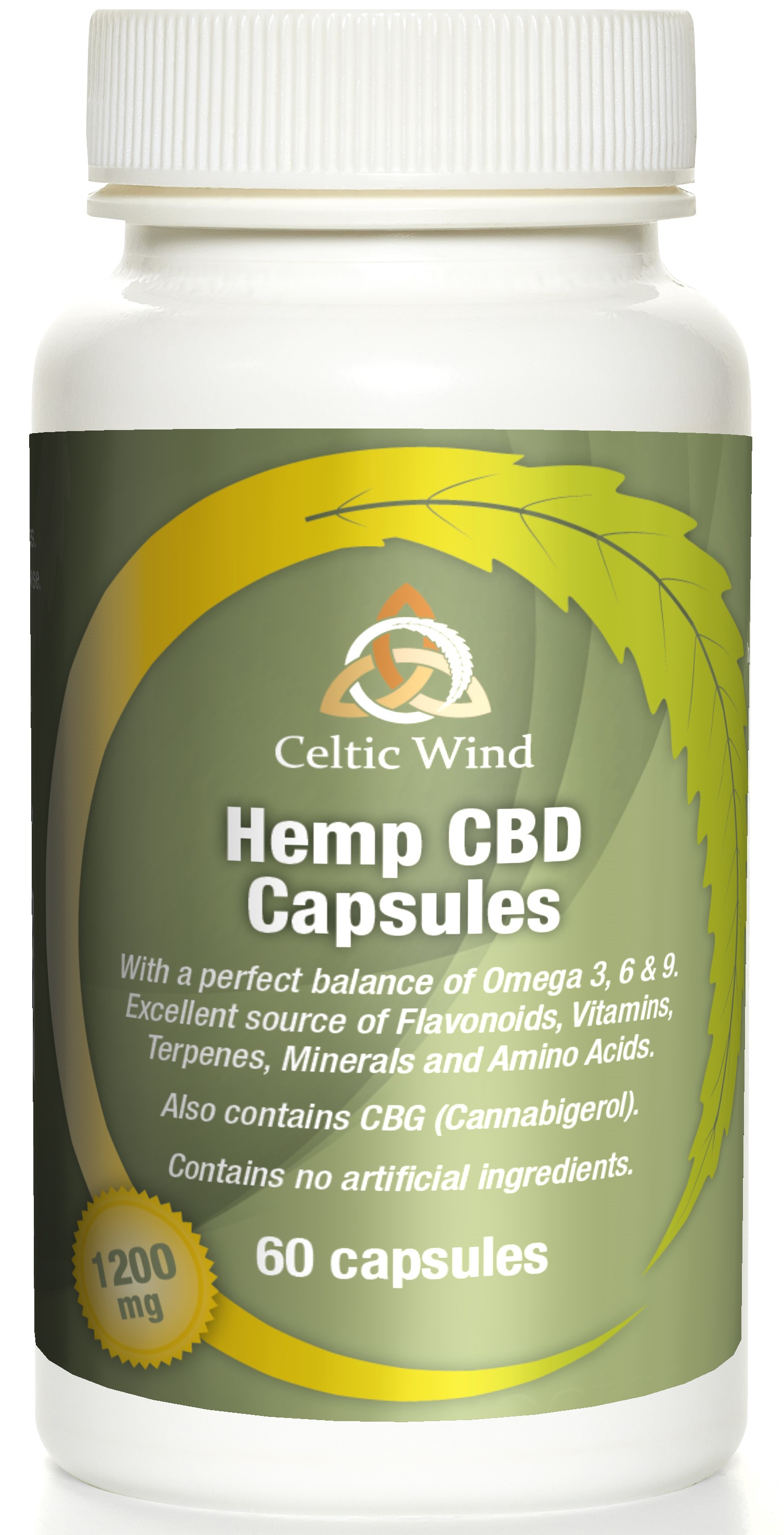 Hemp CBD Capsules 1200mg 60's: The Natural Dispensary