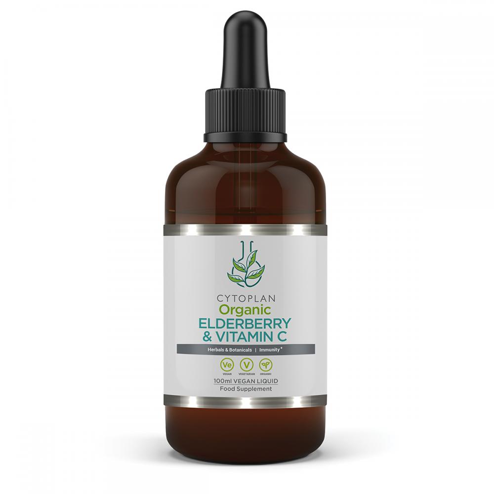 Organic Elderberry & Vitamin C 100ml