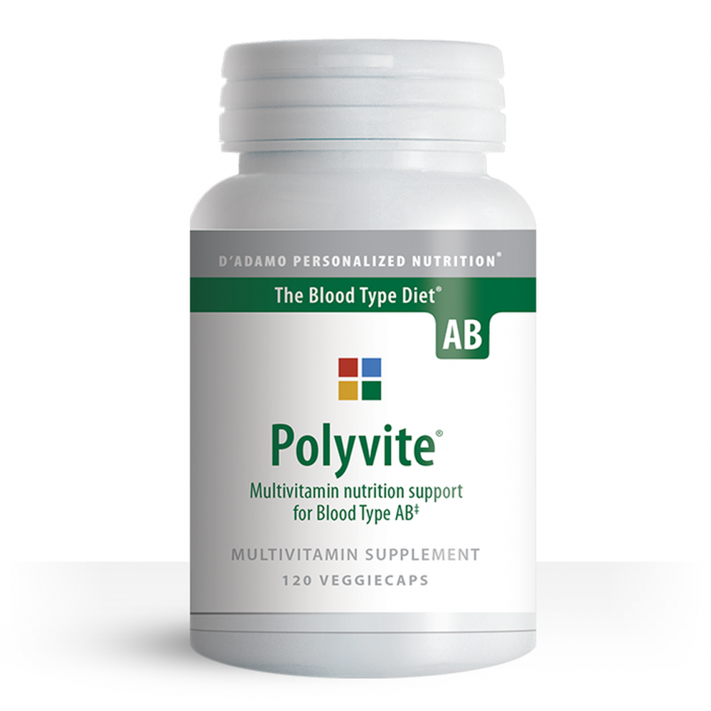 Polyvite Multivitamin Support for Type AB 120's