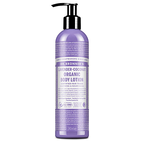 Lavender-Coconut Organic Body Lotion 240ml