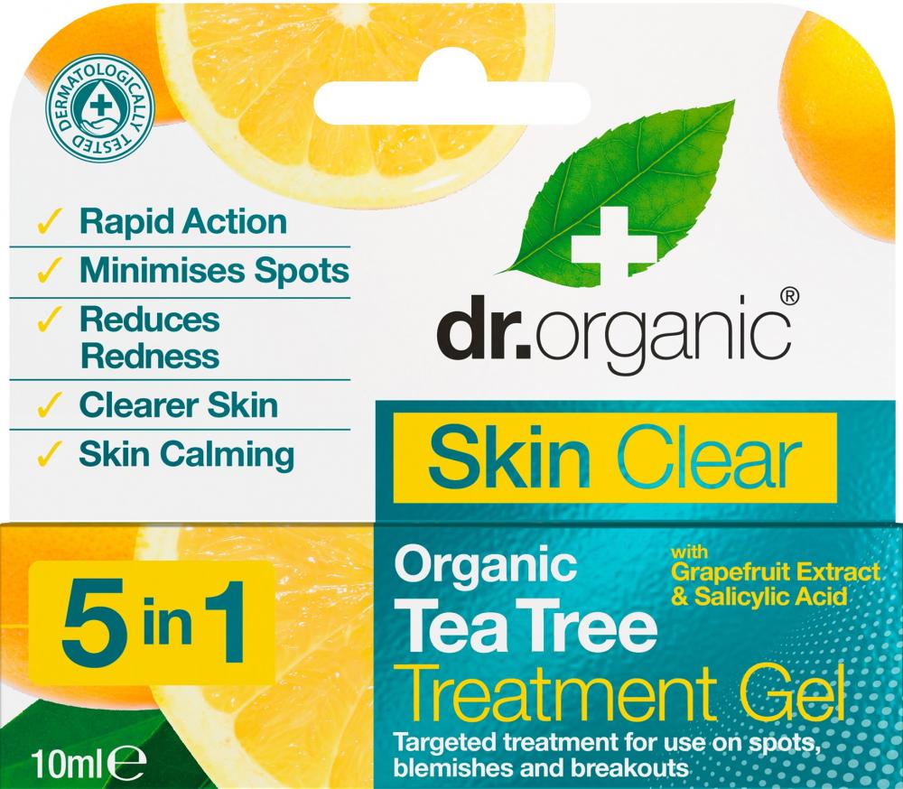Skin Clear Organic Tea Tree Treatment Gel 10ml